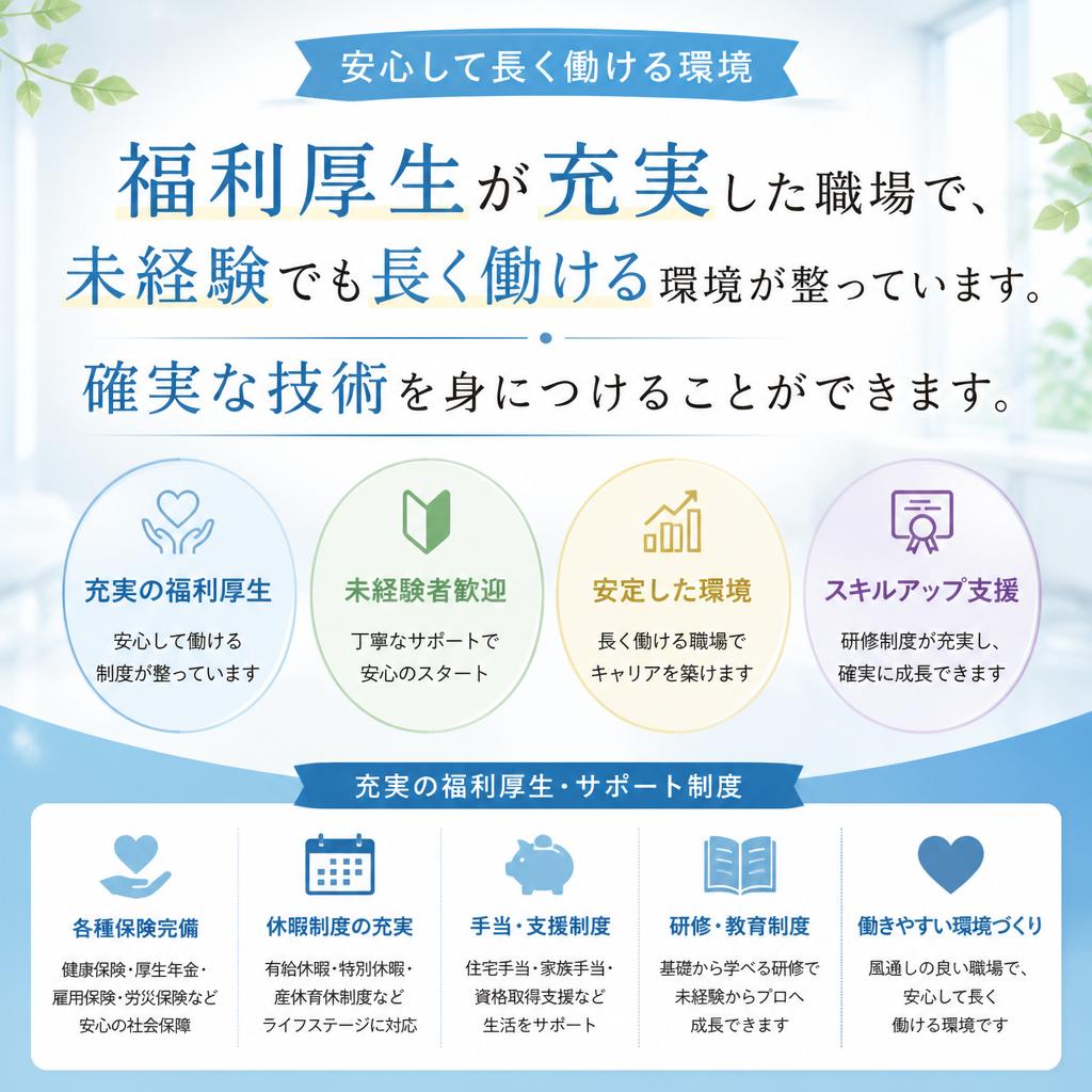 安心感のある職場環境