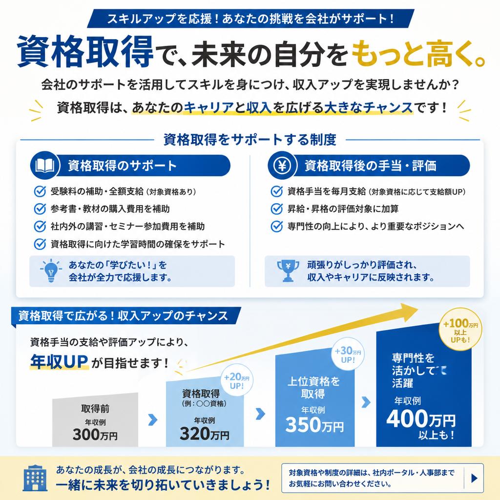 4. 資格取得支援制度