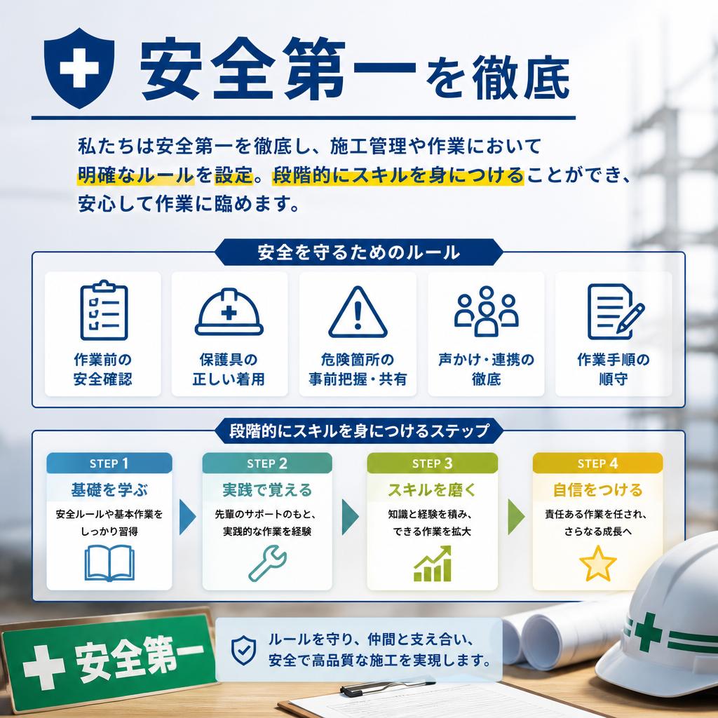 安全対策における取り組み